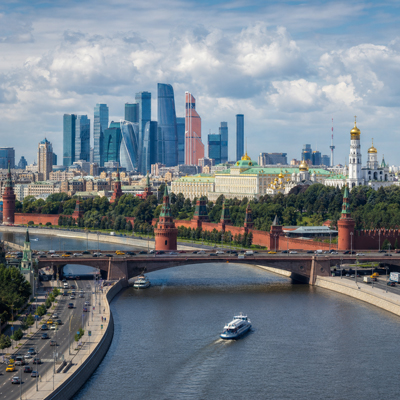 AI vision of Moscow